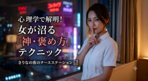 【心理学で解明】女が「この人は私を理解してくれてる」と沼る褒め方テクニック